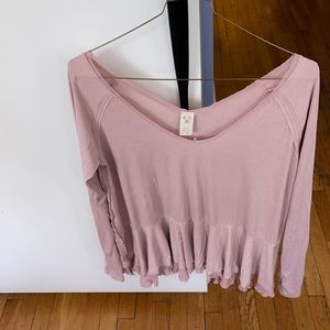Free People Baby Pink Top (M)